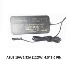 ASUS Laptop Charger 120W 19V 6.32A Original Adapter (4.5 mm x 3.0 mm) (1 Yr Warranty) (Power Cord Included) - Image 3