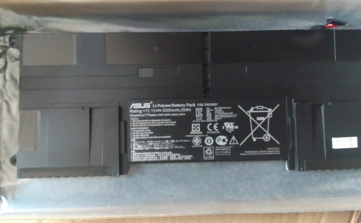 ASUS C32-TAICHI21 - C32-TAICHI21 Original Laptop Notebook Battery (1 Yr Warranty) - Image 3