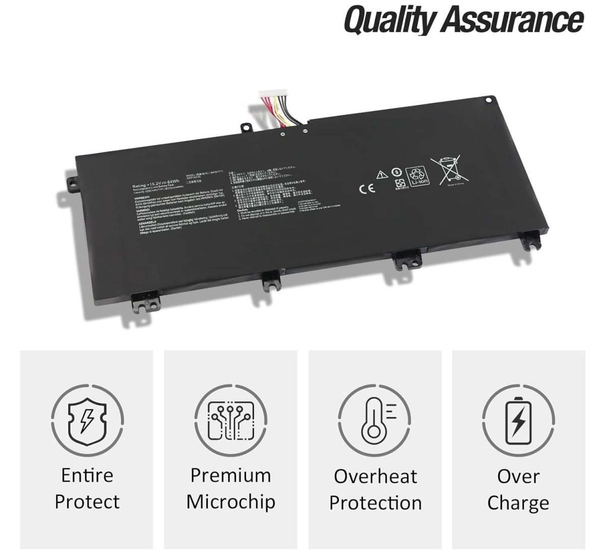 ASUS B41N1711 - B41N1711 Original Laptop Notebook Battery (1 Yr Warranty) - Image 5