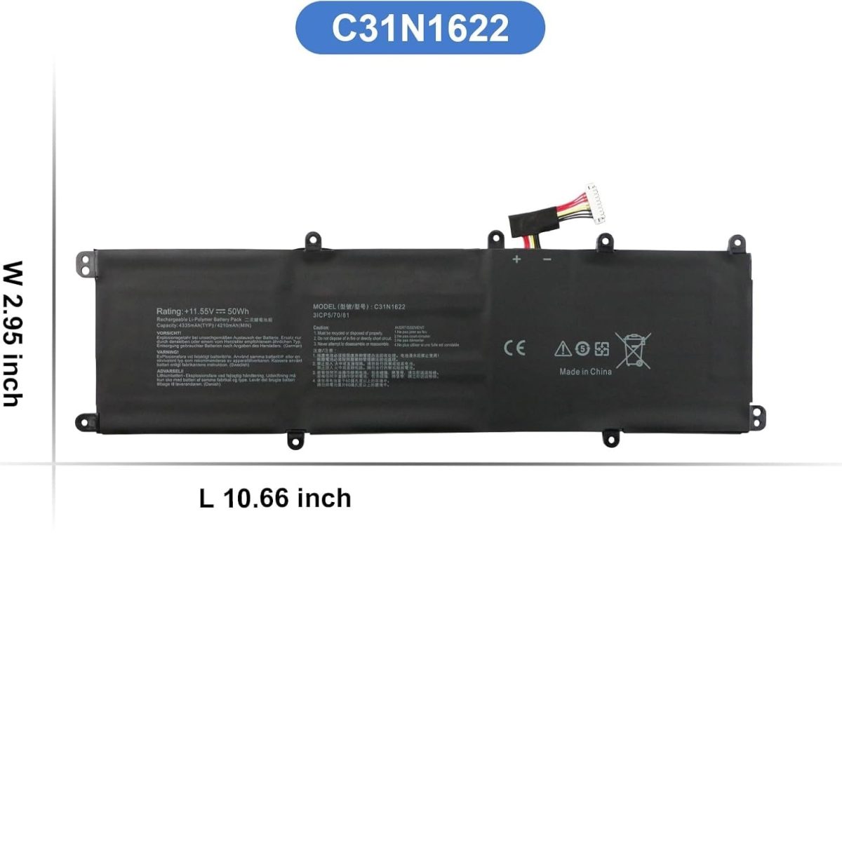 ASUS C31N1622 - C31N1622 Original Laptop Notebook Battery (1 Yr Warranty) - Image 16