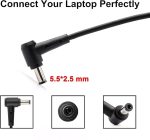 ASUS Laptop Charger 150W 20V 7.5A Original Adapter (5.5 mm x 2.5 mm ) (1 Yr Warranty) (Power Cord Included) - Image 9