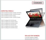 ASUS C31N1843 - C31N1843 Original Laptop Notebook Battery (1 Yr Warranty) - Image 14