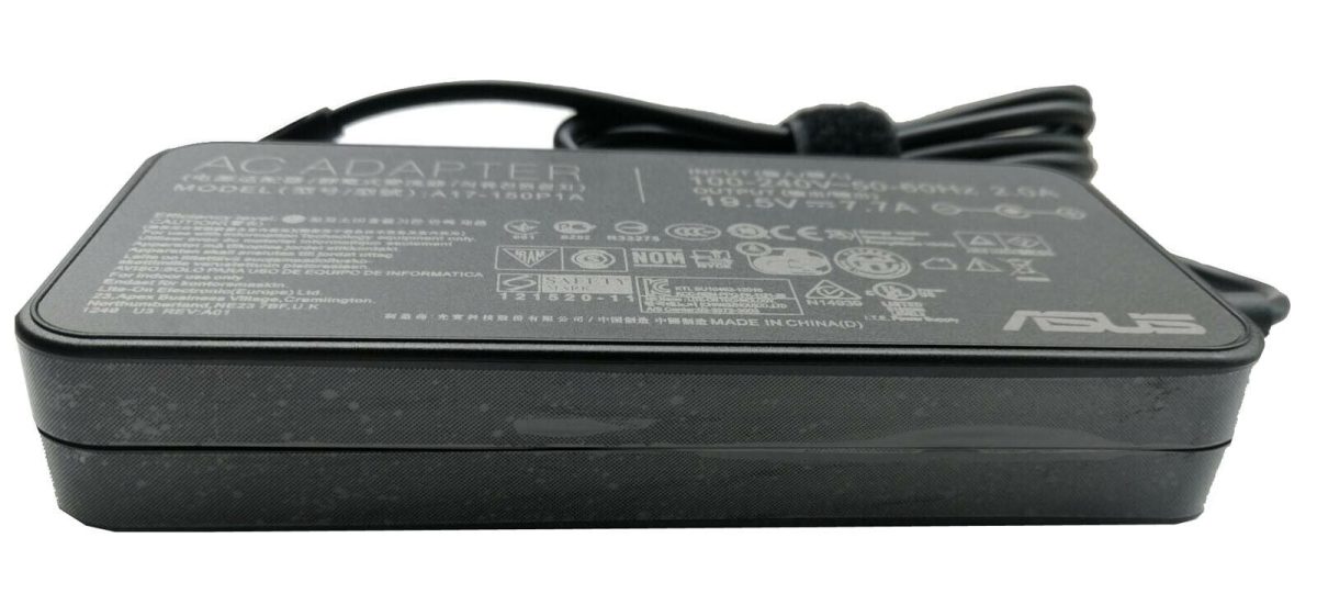 ASUS Laptop Charger 150W 19.5V 7.7A Original Adapter (5.5 mm x 2.5 mm) (1 Yr Warranty) (Power Cord Included) - Image 4