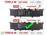 ASUS C31-X502 - C31-X502 Original Laptop Notebook Battery (1 Yr Warranty) - Image 7