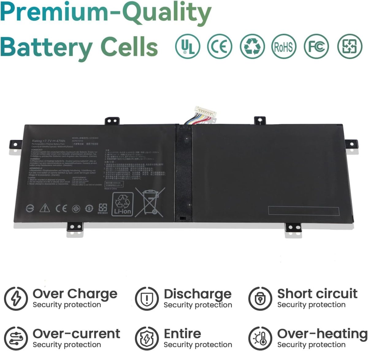 ASUS BX431FA - C21N1833 Original Laptop Notebook Battery (1 Yr Warranty) - Image 12
