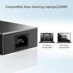 ASUS Laptop Charger 200W 20V 10A Original Adapter (5.5 mm x 2.5 mm) (1 Yr Warranty) (Power Cord Included) - Image 8