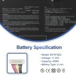 ASUS B31BI2H - B31N1822 Original Laptop Notebook Battery (1 Yr Warranty) - Image 10