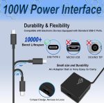 ASUS Laptop Charger 100W 20V 5.0A Original Adapter (Type-C) (1 Yr Warranty) (Power Cord Included) - Image 8