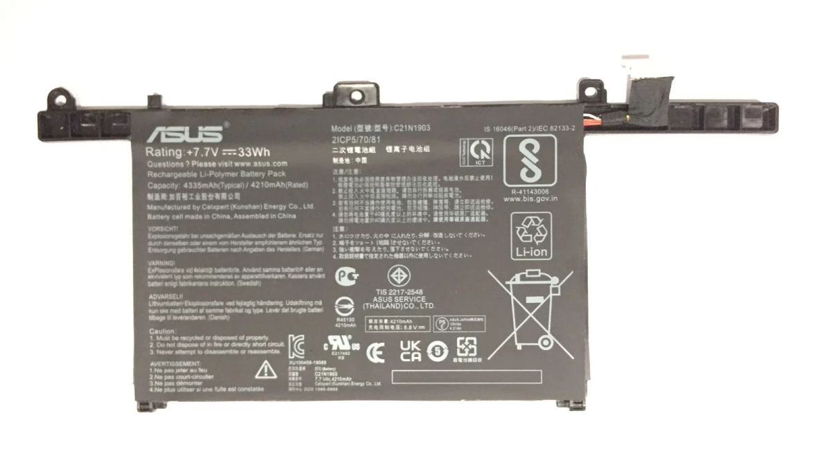 ASUS B9450 - C21N1903 Original Laptop Notebook Battery (1 Yr Warranty) - Image 3