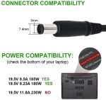 DELL LAPTOP CHARGER 180W 19.5V 9.23A GENUINE Original Model : DA180PM180 ( 7.4 mm X 5.0 mm ) ( 1 Yr Warranty ) - Image 8