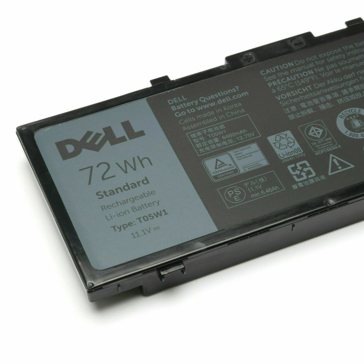 DELL GR5D3	1G9VM M28DH  1V0PP XGY47 01V0PP - T05W1 Genuine Original Laptop Notebook Battery ( 1 Yr Warranty ) - Image 3