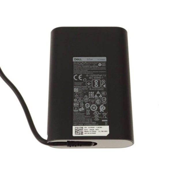 Dell Original 65W USB-C AC Adapter Laptop Charger ( Type - C ) ( 1 Yr Warranty ) Model No : Inspiron 14 7420 2 in 1