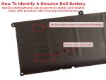 DELL 2M0C5 - 6 cell - Precision 5680 / 5690 99.5Wh Original Laptop Notebook Battery ( 1 Yr Warranty ) - Image 2