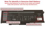 DELL  GRT01 GRT01(41CP7/54/64) GRTO1 R05P0 RO5PO VXD57
 - GRT01 Genuine Original Laptop Notebook Battery ( 1 Yr Warranty ) - Image 3