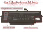 DELL 47XV3 - 3 -Latitude 9330 50Wh Genuine Original Laptop Notebook Battery ( 1 Yr Warranty ) - Image 4