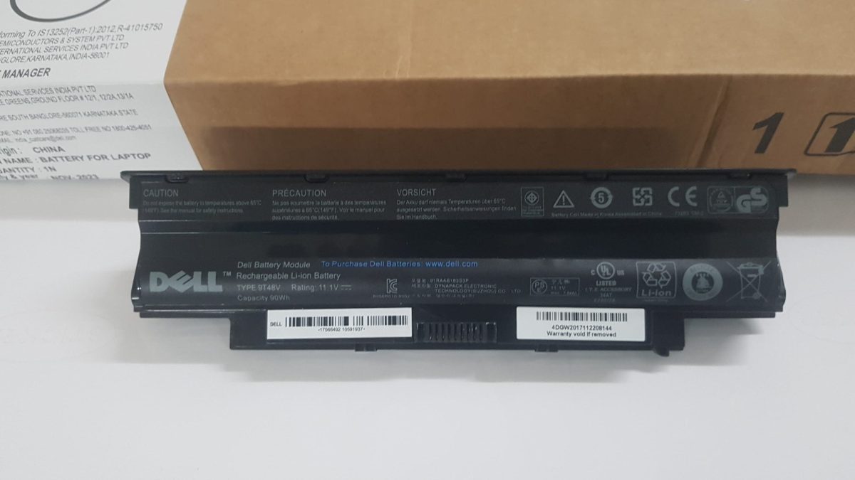 DELL 9T48V – 9 Cell 9T48V Genuine Original Laptop Notebook Battery( 1 Yr Warranty ) - Image 4