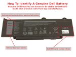 DELL JTG7N - 3 cell - Latitude 5440 3540 5540 5340 3440 / Precision 3480 3580 42Wh Original Laptop Notebook Battery ( 1 Yr Warranty ) - Image 5