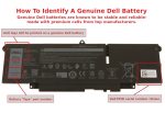 DELL Latitude 7440 - 3 cell WW8DELL Latitude 7440 - 3 cell WW8N8 57Wh Genuine Original Laptop Notebook Battery 1 Year WarrantyN8 57Wh Original Laptop Notebook Battery 1 Year Warranty - Image 5