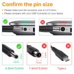 DELL LAPTOP CHARGER 45W 19.5V 2.31A GENUINE Original Adapter Model : LA45NM140 ( 4.5 mm x 3.0 mm ) ( 1 Yr Warranty ) - Image 6