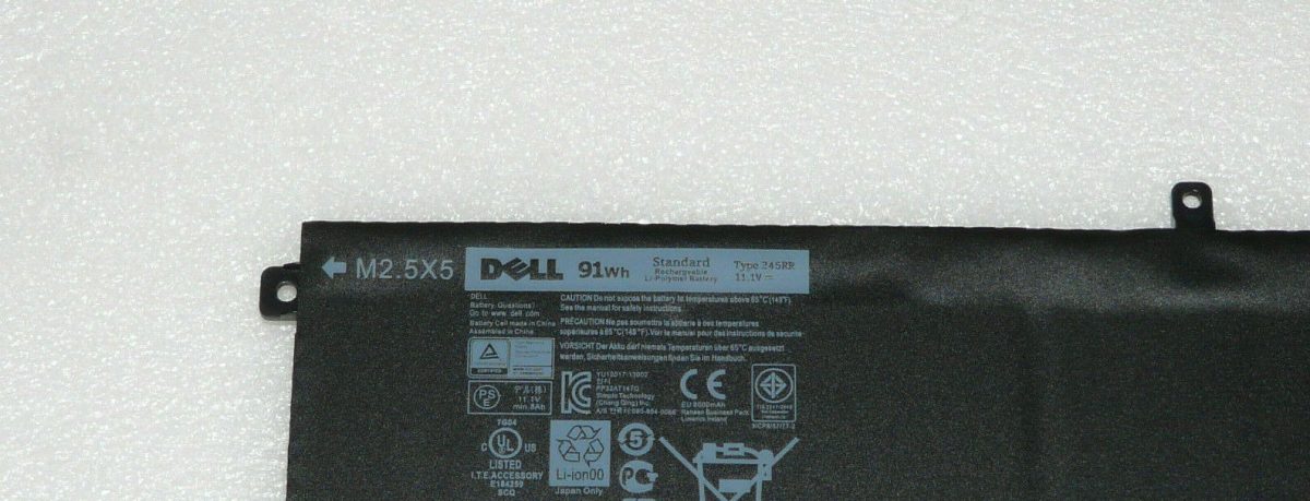 DELL 245RR – 245RR Genuine Original Laptop Notebook Battery ( 1 Yr Warranty ) - Image 2