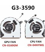 Original FAN Pair Dell 15 5505    P/N : 04NYWG