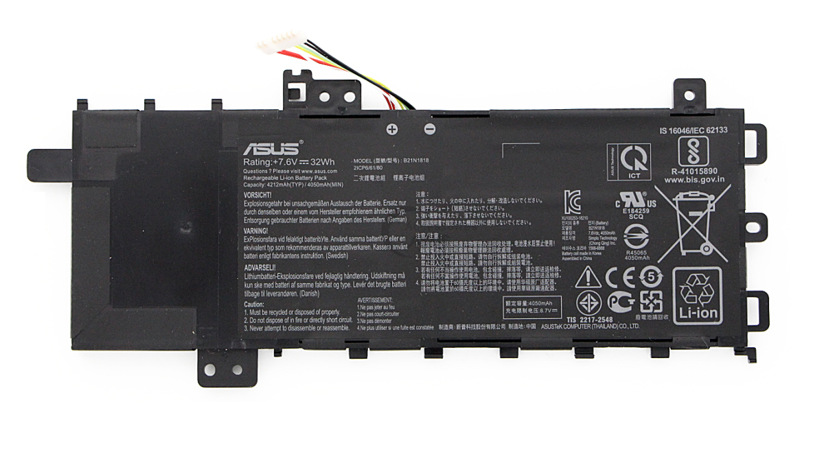 ASUS 14 X409MA - B21N1818 Original Laptop Notebook Battery (1 Yr Warranty) - Image 3