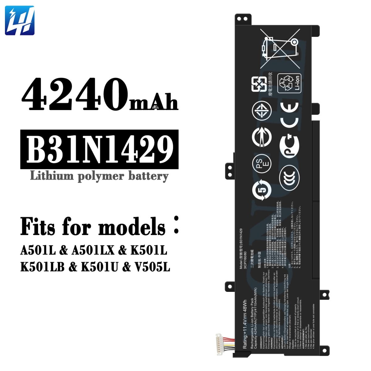 ASUS B31N1429 - B31N1429 Original Laptop Notebook Battery (1 Yr Warranty) - Image 9