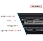 ASUS A41N1421 - A41N1421 Original Laptop Notebook Battery (1 Yr Warranty) - Image 7