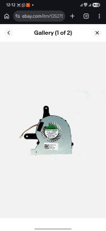 Original FAN Dell Inspiron 14 3451 P/N : 05DFTT , 5DFTT - Image 2