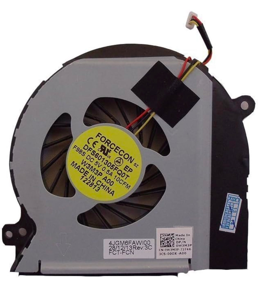 rn-image_picker_lib_temp_9aed3299-4d24-4977-b870-7617e055997f.jpg Original FAN Dell XPS 15 L501X P/N : 0W3M3P , W3M3P - Image 1