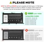 DELL  Inspiron 15 7559 – 357F9 Genuine Original Laptop Notebook Battery ( 1 Yr Warranty ) - Image 6