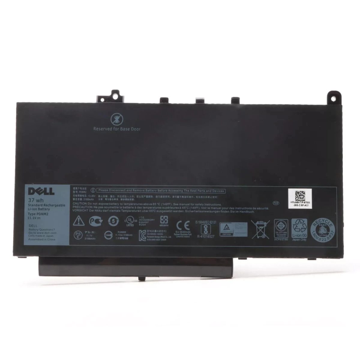 DELL LATITUDE E7270 - PDNM2 Genuine Original Laptop Notebook Battery ( 1 Yr Warranty ) - Image 2