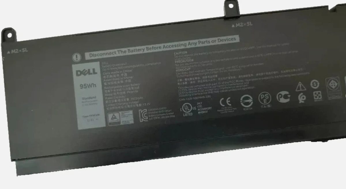 DELL CR72X P93F001 P93F 68ND3 J0VNR G5FJ8 – PKWVM Genuine Original Laptop Notebook Battery ( 1 Yr Warranty ) - Image 5
