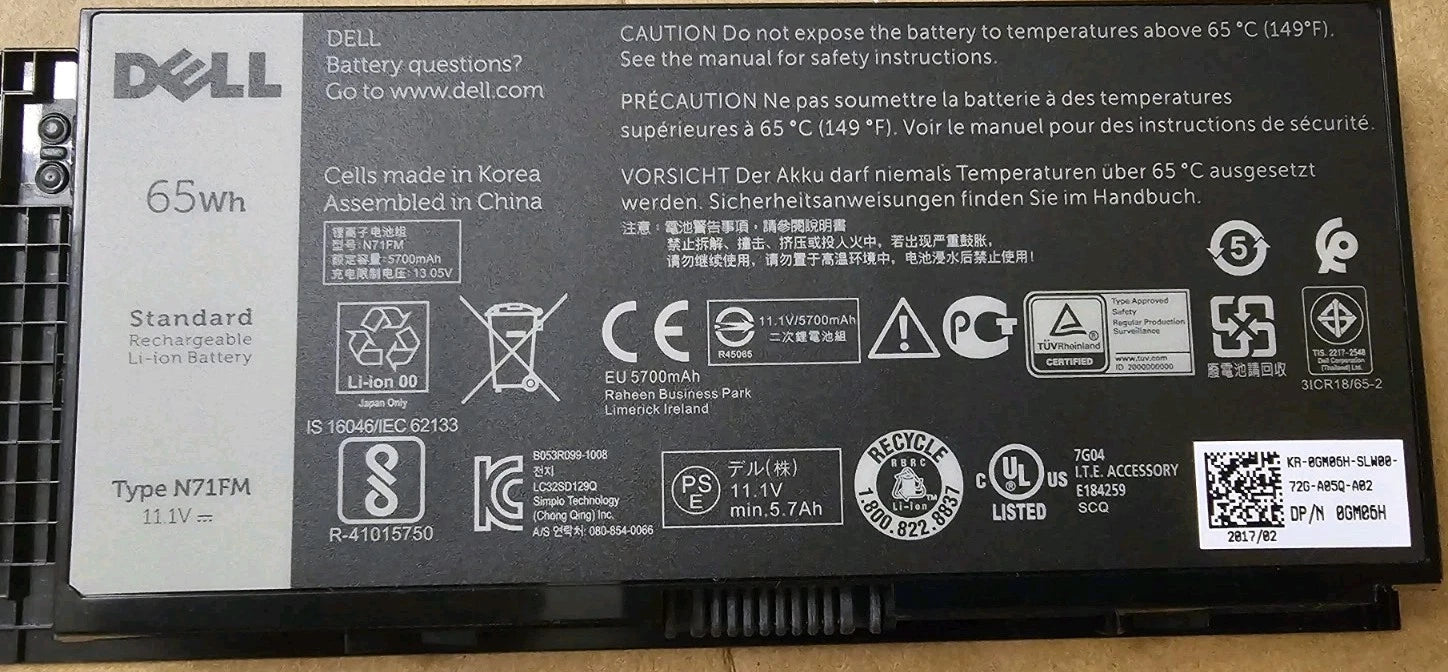 s-l1600_-_2025-09-29T182917.474.jpg DELL N71FM – N71FM Genuine Original Laptop Notebook Battery( 1 Yr Warranty ) - Image 1