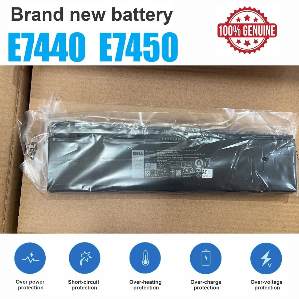 DELL Latitude E7250 - 3RNFD Genuine Original Laptop Notebook Battery ( 1 Yr Warranty ) - Image 11