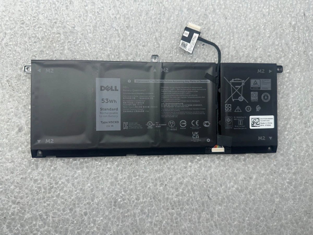 DELL 7T8CD TXD03 9077G - H5CKD Genuine Original  Laptop Notebook Battery ( 1 Yr Warranty ) - Image 2