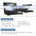 DELL 9WMN7 80D45 451-BBOI 23MR0 W11Y7 67RF3 - X8VWF Genuine Original Laptop Notebook Battery ( 1 Yr Warranty ) - Image 10