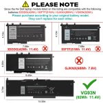 DELL Latitude 5580 - VG93N Genuine Original  Laptop Notebook Battery ( 1 Yr Warranty ) - Image 6