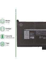DELL 0NF0H	0PGFX4 8JYHH 2PFPW  3KF82 - 0G74G Genuine Original Laptop Notebook Battery ( 1 Yr Warranty ) - Image 7