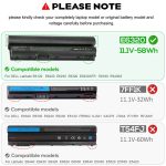 DELL J79X4 - 6 Cell FRR0G Genuine Original  Laptop Notebook Battery( 1 Yr Warranty ) - Image 11