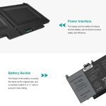 DELL 0WYJC2 P48F002 P48F P37F 451-BBLK P48G - G5M10 Genuine Original Laptop Notebook Battery ( 1 Yr Warranty ) - Image 7