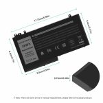 DELL  5TFCY 05TFCY  9P4D2 RYXXH 09P402 R5MD0 - RYXXH Genuine Original Laptop Notebook Battery ( 1 Yr Warranty ) - Image 4