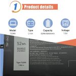 DELL 722KK - 722KK Genuine Original Laptop Notebook Battery( 1 Yr Warranty ) - Image 8