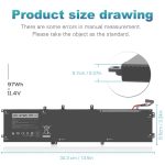 DELL  1419032081	 1419040529
 05XJ28 06GTPY - 6GTPY Genuine Original  Laptop Notebook Battery ( 1 Yr Warranty ) - Image 7