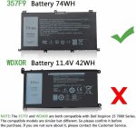 DELL  Inspiron 15 7559 – 357F9 Genuine Original Laptop Notebook Battery ( 1 Yr Warranty ) - Image 4