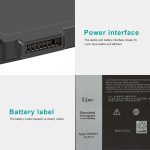 DELL 6NNCF DP3KF P85G001 P86G001 - 7WNW1 Genuine Original Laptop Notebook Battery ( 1 Yr Warranty ) - Image 7