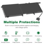 DELL   MG2YH P31E001 P31E002 P69F P69F001 – 9NJM1 Genuine Original Laptop Notebook Battery( 1 Yr Warranty ) - Image 6