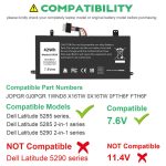 DELL 0X16TW FTG78 NYPKP FTH6F	 - J0PGR Genuine Original Laptop Notebook Battery ( 1 Yr Warranty ) - Image 5