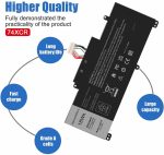 DELL 74XCR - 74XCR Genuine Original  Laptop Notebook Battery ( 1 Yr Warranty ) - Image 7