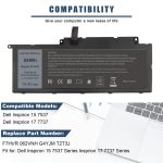 DELL 062VNH 0F7HVR 451-BBEN 451-BBEO 62VNH 
- F7HVR Genuine Original  Laptop Notebook Battery ( 1 Yr Warranty ) - Image 6